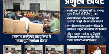 नकली शराब की सूचना सही पाए जाने पर सूचना देने वाले को मिलेगा पुरस्कार-मुख्य कार्यपालन अधिकारी स्मार्ट सिटी द्वारा पदभार ग्रहण करते ही किया निर्माण कार्यों का निरीक्षण-राशन वितरण में लापरवाही पर विक्रेता के साथ जिला आपूर्ति अधिकारी भी होंगे जिम्मेदार-केवल पटवारी या राजस्व निरीक्षक के प्रतिवेदन पर शिकायत बंद नहीं होगी-ध्वनि विस्तारक यंत्र निर्धारित डेसिबल से अधिक नहीं बजें-राशन वितरण में लापरवाही बर्दाश्त नहीं, जिला आपूर्ति अधिकारी भी होंगे जिम्मेदार-वन अधिकार अधिनियम के प्रावधानों की सही जानकारी आमजन तक पहुंचाएं